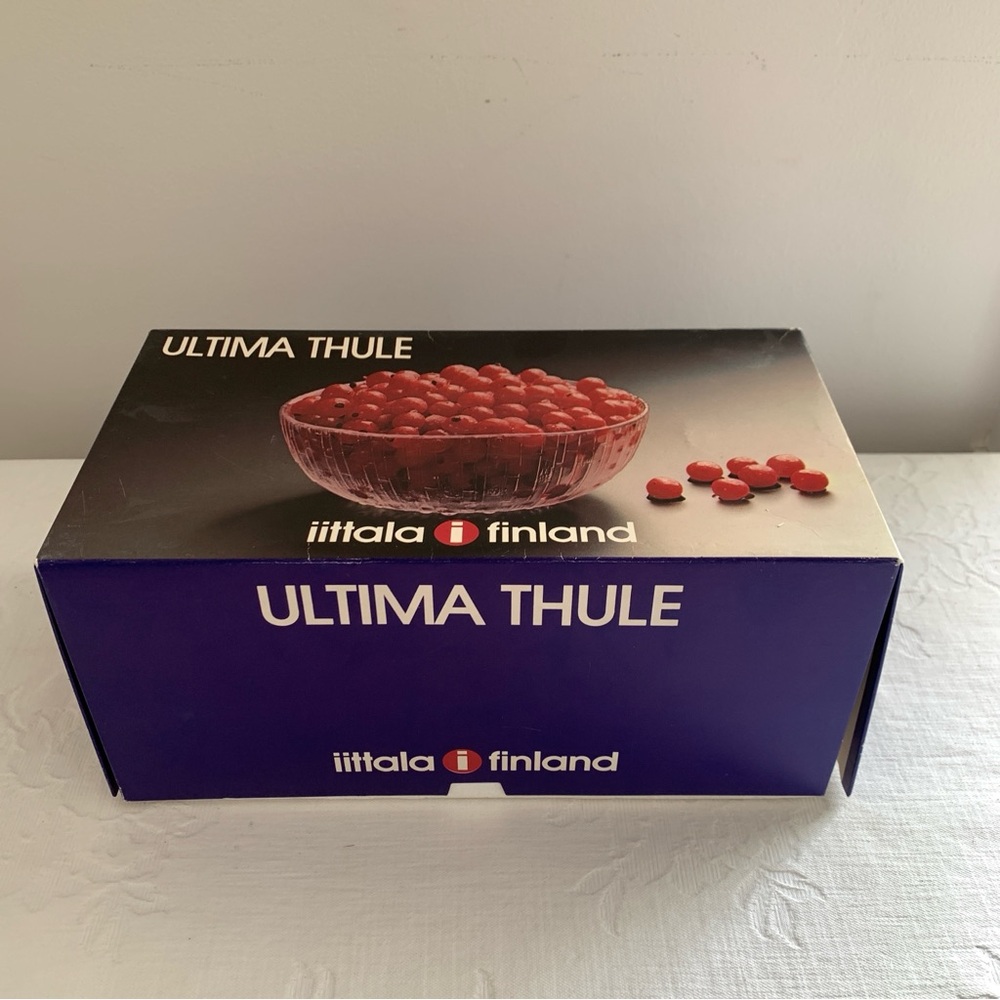 Littala Ultima Thule Boxed Set 4 Dessert Bowls